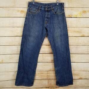 Evisu Levi’s Jeans Mens 32 Blue Super Rare VTG Selvedge Button Fly Cotton Work 海外 即決