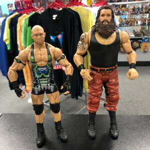 WWE Mattel USED Wrestling Figures Basic Set Lot Braun Strowman Ryback 海外 即決