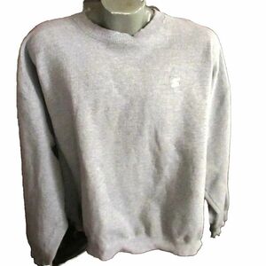 SWEAT SHIRT XL Vintage 1990s HEATHER GRAY THICK CLASSIC STARTER LOGO PRO80 海外 即決