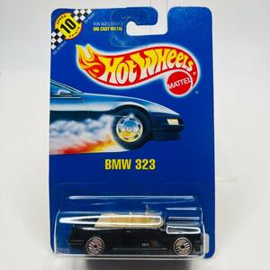 Hot Wheels BMW 323 black convertible #150 blue card 海外 即決