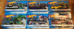 HOT WHEELS DKF83 DKF85 BDW59 DXB45 BDW53BDW60 0912 - SHIPS FREE - SEE THE VIDEO 海外 即決