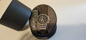 CITIZEN AT4126-55E Radio Controlled Perpetual Calendar Men's Watch 海外 即決