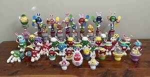 M&M Easter Collection, Lot of 42, Fans, Mini's, Stickers Stampers, Toppers 海外 即決