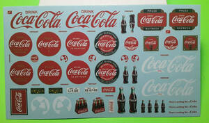 40 Ford Sedan Delivery 1940 1/25 Waterslide Decal Sheet Vintage Coke Coca Cola 海外 即決