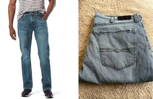 Levi's jeans men bootcut 38x32 海外 即決