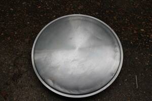 15" Stainless Steel Racing Disk Full Moon Hubcaps Hot Rat Rod Speed 1 USED 海外 即決