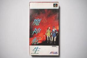 Super Famicom Majin Tensei boxed Japan SFC games US Seller 海外 即決