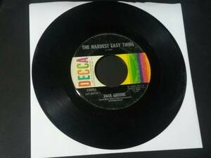 [1966] Jack Greene: 淋しき足音 [G+] 45RPM 7" record Country, Decca 海外 即決