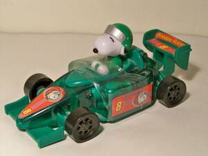 Brand New 2001 SNOOPY CANDY in GREEN RACE CAR 海外 即決