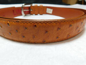 Linea Umo Mens Brown Belt, Size 42 In Very Good Condition 海外 即決