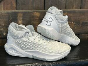 アンダーアーマー HOVR Havoc 5 Clone Team White Size 9 NW/B #037u.a 海外 即決