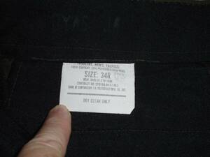 US Marine Corps USMC Issue Men's Alpha Dress Uniform Pants Trousers Size 34R 海外 即決