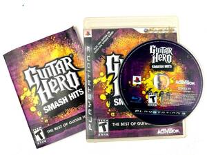 PS3 Guitar Hero Smash Hits Sony PlayStation 3 Complete w/ Case Manual Game 2009 海外 即決