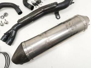 Husqvarna SM 610 - Leo Vince Complete Exhaust Header Silencer Pipe Full - 2008 海外 即決