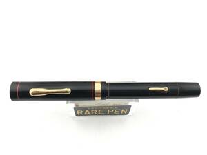 Vintage 1st Year CONKLIN ENDURA OS Fountain Pen BLACK 14K Med nib 5.7" Restored 海外 即決