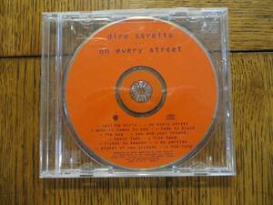 Dire Straits On Every Street 1991 - Warner Bros. 9 26680-2 ACCEPTABLE CD!!! 海外 即決