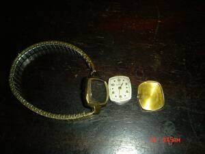 Omega 17 Jewels Oxg 14kGF - needs stem/crown - untested - Swiss made 海外 即決