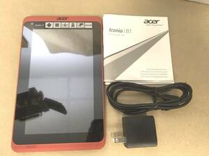 Acer Iconia One 7 B1-720-L684 1GB 16GB BT 7 Android Red NT.L3NAA.001 NEW 海外 即決