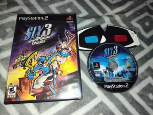 SLY 3: Honor Among Thieves (Sony PlayStation 2 PS2 Retro Gaming TESTED 海外 即決