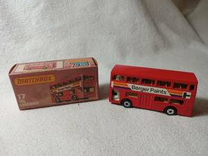 1979 Lesney Matchbox No. 17 The Londoner Superfast Bus (R402) 海外 即決