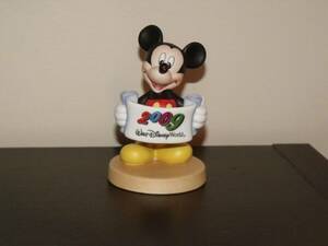 MICKEY MOUSE WALT DISNEY WORLD DATED FIGURINE- 2009 海外 即決