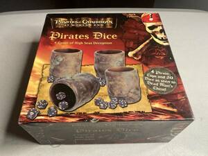 Disney Pirates of the Caribbean Dead Mans Chest Pirates Dice Game Complete 海外 即決