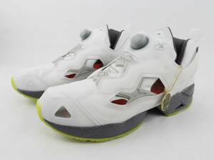 リーボック Instapump Fury 95 Men's 10 White / Pure Grey Sneakers GZ1615 海外 即決