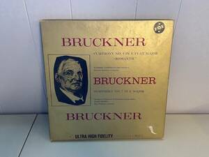 Bruckner Symphony No 7 In E Flat Major Bamberg Symphony Vox VBX 117 3 LP Box 海外 即決