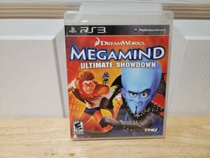 Megamind: Ultimate Showdown (Sony PlayStation 3, 2010) PS3, CIB, Complete 海外 即決