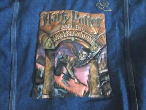 Harry Potter and the Sorcerer's Stone Denim Jacket Large 海外 即決