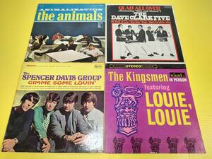 60s ロック LP COVERS ONLY: Spencer Davis - Kingsmen - アニマルズ / - Dave Clark Five 海外 即決