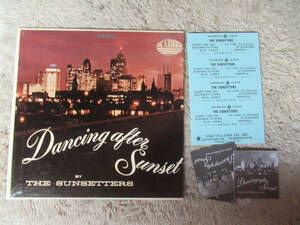 THE SUNSETTERS dancing after sunset 3 JUKEBOX STRIP company picture sleeve only 海外 即決