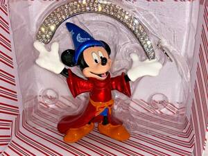 2018 Hallmark Ornament- DISNEY MICKEY SORCERER Metal 海外 即決