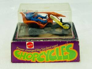 Hot Wheels Redline Chopcycles MIGHTY ZORK 1972 Brown CUBED Delaminated WOW !! 海外 即決