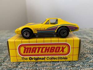 Matchbox MB-58 Corvette T-Top 1979 Matchbox Intl Ltd in Original Box 1:63 scale 海外 即決