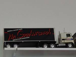 VINTAGE PRESSED STEEL TOY TRUCK TRACTOR TRAILER NYLINT SEMI MR GOODWRENCH 海外 即決