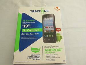 BRAND NEW SEALED TRACFONE ALCATEL ONETOUCH PIXI PULSAR PREPAID CELL PHONE 海外 即決