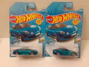 TWO!!! 2019 Hot Wheels 238 Blue Alpine A110 海外 即決