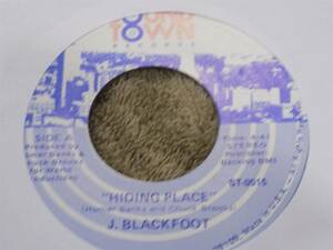 J. BLACKFOOT Hiding PLace / Street Girl 7" 45 EX 海外 即決