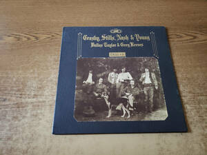 1970s VG Crosby, Stills, Nash & Young,, DEJA Vu 7200 LP33 海外 即決