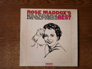 RARE プロモ 1964 MINT-EXC Rose Maddox ? Rose Maddox's Best HL 7312インチ LP33 海外 即決