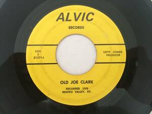 Kentucky Bluegrass 45 OLD JOE CLARK Mountain Dew ALVIC hear 海外 即決