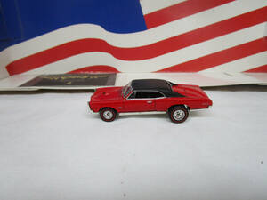 HOTWHEELS 1967 RED&BLACK GTO REAL RIDERS FROM 3 CAR SET AMERICAN MUCCLE CARS 海外 即決