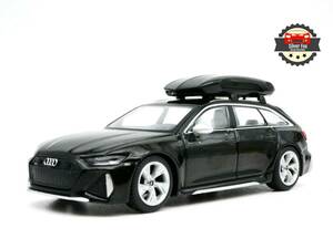 2020 AUDI RS 6 AVANT BLACK 1:64 SCALE DIECAST COLLECTOR COLLECTOR MODEL CAR 海外 即決