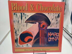 エルヴィス / Costello And The Attractions Blood Chocolate LP Record 1986 Ultrasonic VG+ 海外 即決