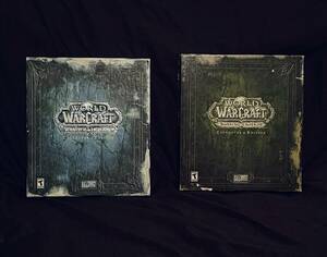 World of Warcraft: Wrath of the Lich King &Burning Crusade Collector's Editions 海外 即決