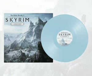 The Elder Scrolls V Skyrim Atmospheres バイナル Soundtrack LP Opaque Light Blue VGM 海外 即決