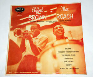 CLIFFORD BROWN & MAX ROACH EMARCY LP 1954 MG 36036 Deep Groove Rare Jazz NM-/NM- 海外 即決