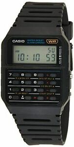 Casio Men's Vintage CA-53W-1CR Calculator Watch 海外 即決