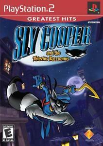 Sly Cooper And The Thievius Raccoonus - PlayStation 2 海外 即決